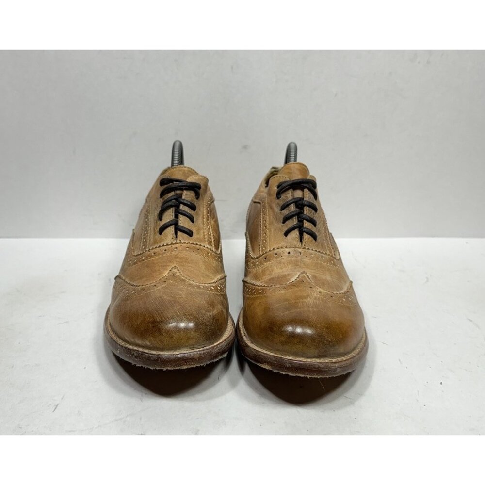 Bed Stu Lita Oxford Shoes Wingtip Cobbler Distressed Leather Women’s Size 10 - Picture 2 of 8